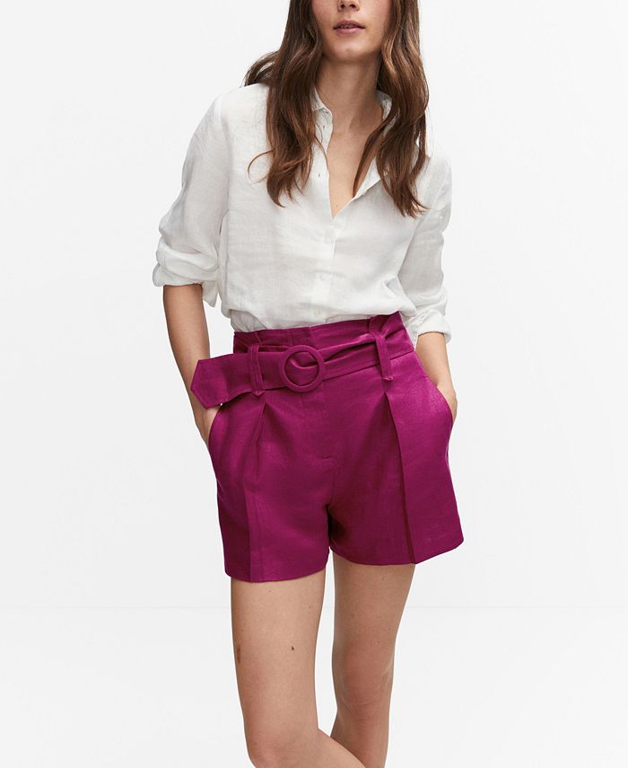 Linen sales shorts macy's