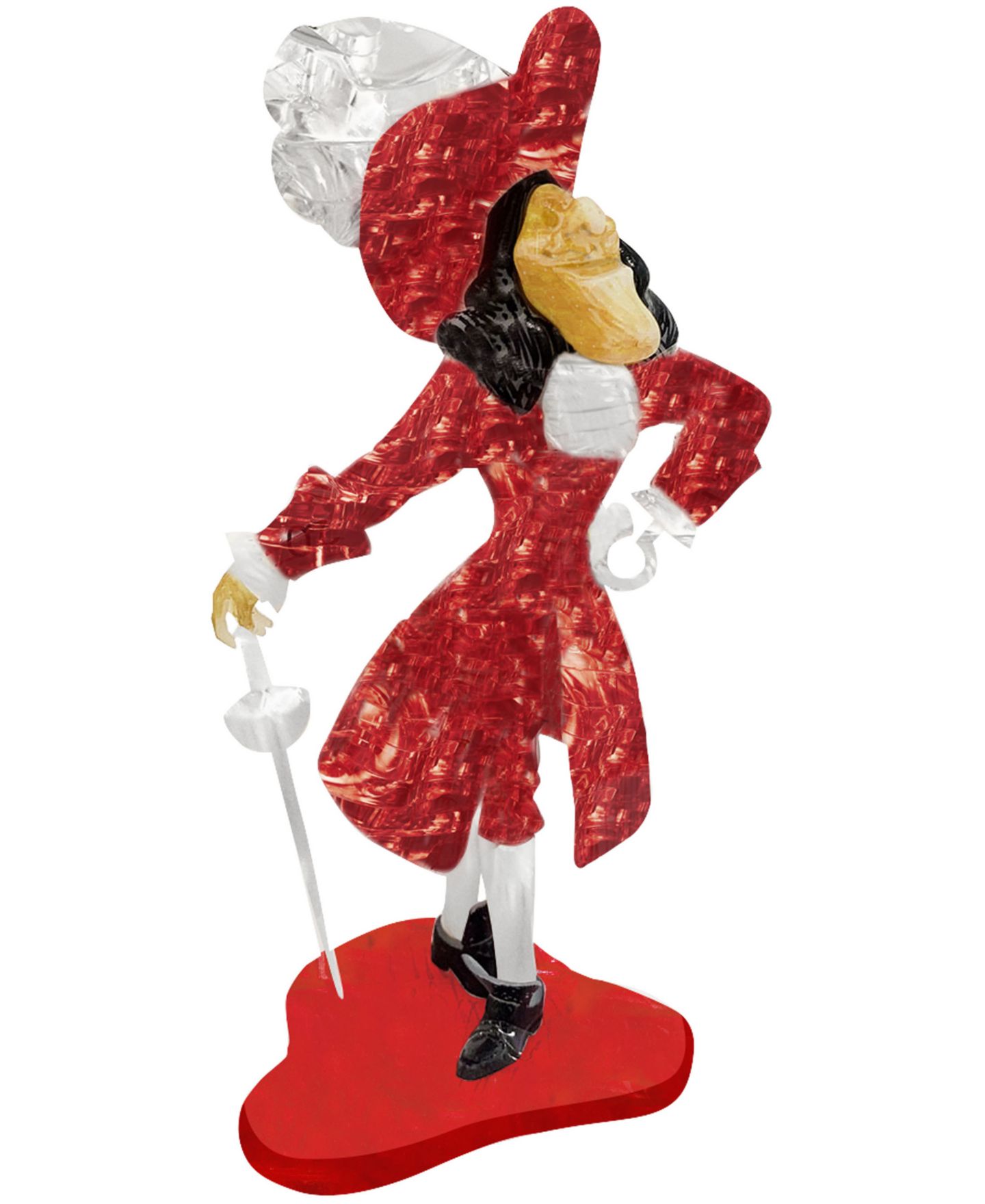Детская игрушка University Games Licensed Deluxe Crystal Puzzle Disney Captain Hook, 39 Pieces, Ages 12+ — фото 1
