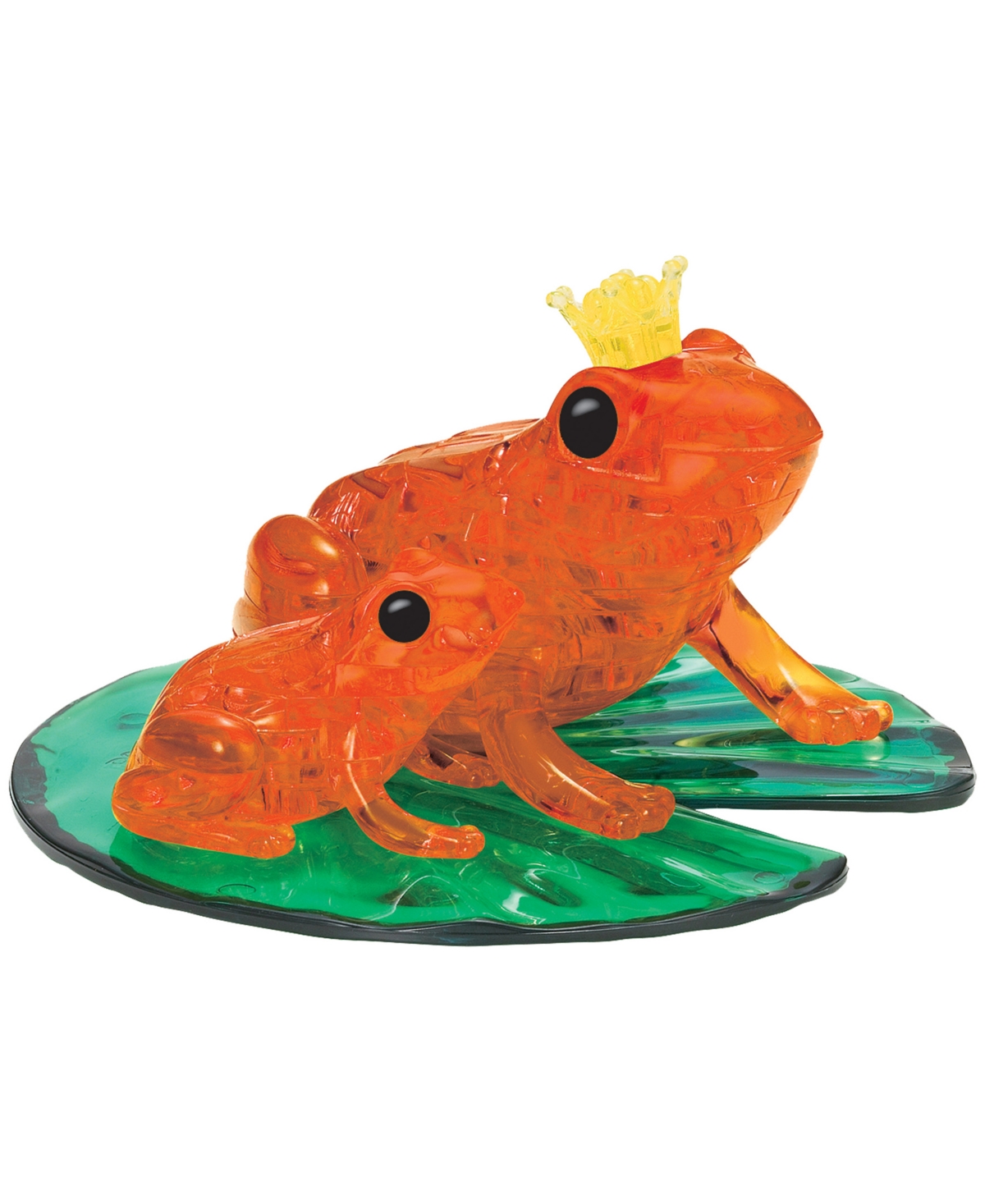University Games Kids' Bepuzzled 3d Crystal Puzzle Frog, 43 Pieces In No Color