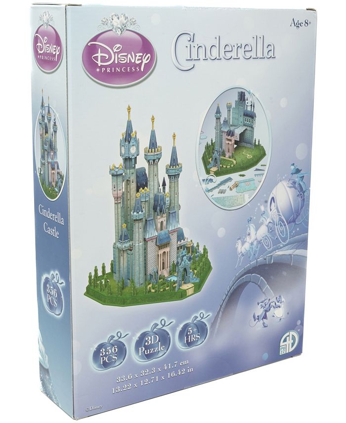 University Games 4D Cityscape Disney Princess Cinderella Castle 3D