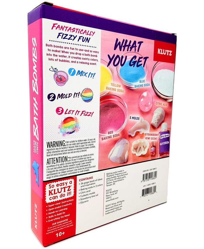 Areyougame Klutz Make Your Own Bath Bombs Macy's