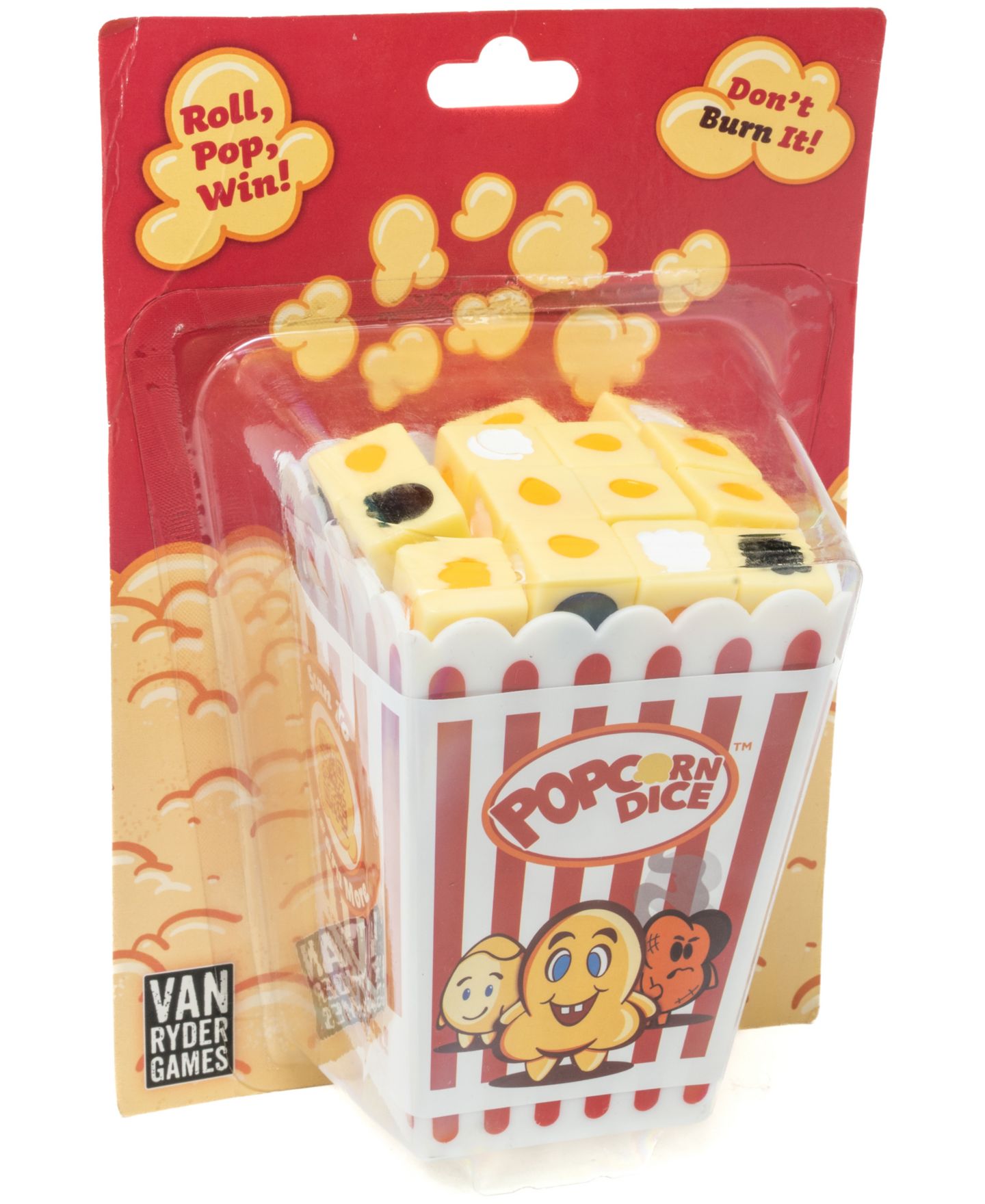 Детская настольная игра University Games Popcorn Dice Press-Your-Luck Dice Game, от 7 лет — фото 2