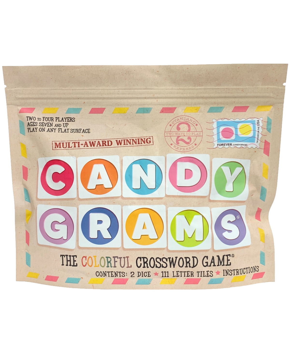 University Games Kids' Candygrams Crossword Game In No Color