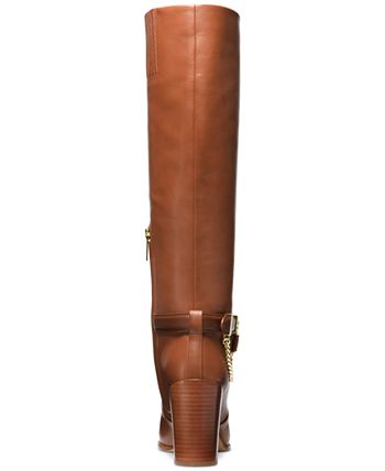 Michael kors hamilton boots macys best sale