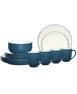 Noritake Colorwave Coupe 16 Pc. Dinnerware Set, Service for 4 - Macy's