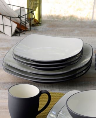 Colorwave Square 16 Pc. Dinnerware Set, Service for 4