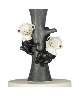 Jungle Party Tree with Monkeys Lamp with Shade & Bulb