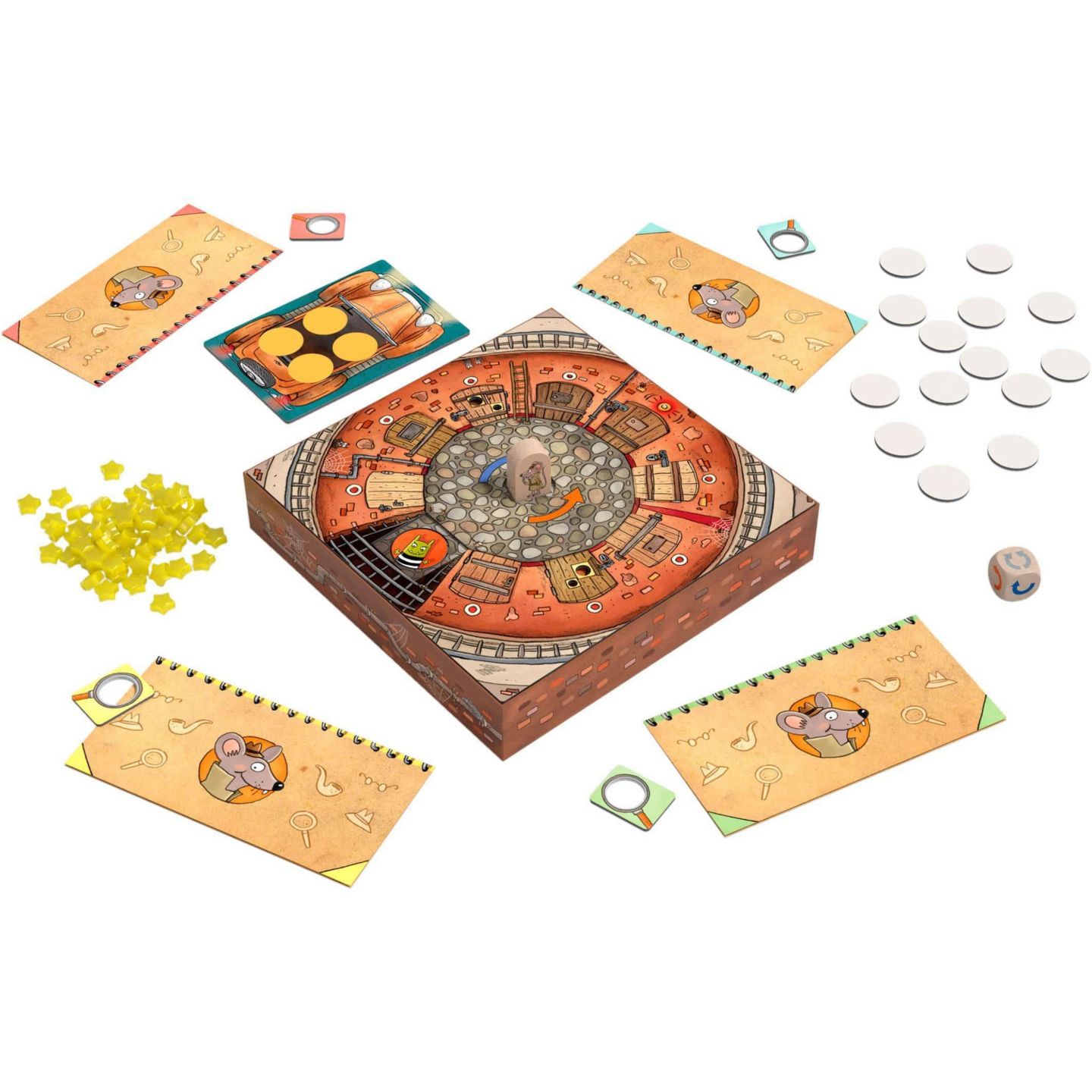 Детская настольная игра Haba Inspector Mouse Board Game, Ages 5+ — фото 3