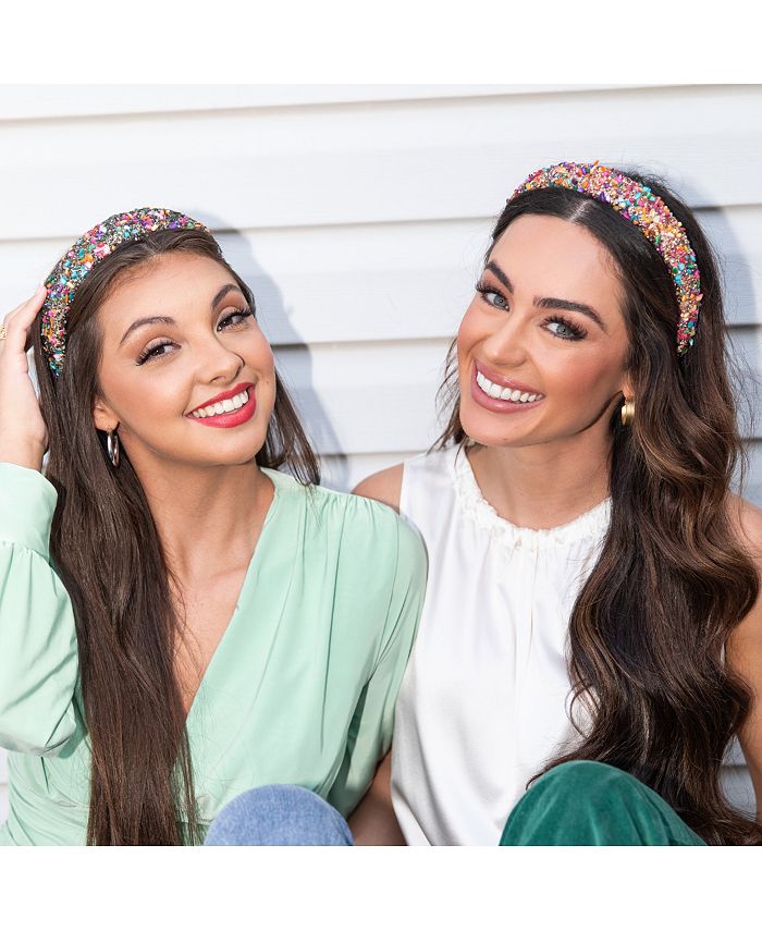 Headbands of Hope Women's All That Glitters Headband Multi + Gunmetal