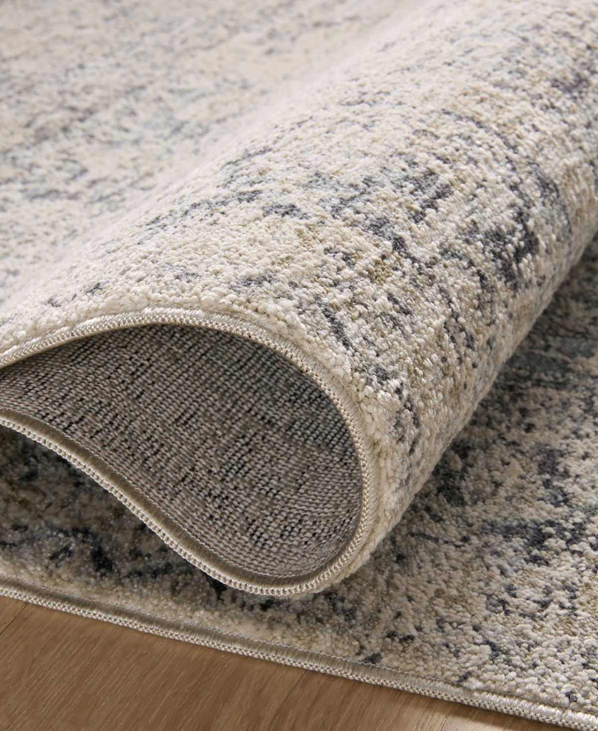 Amber Lewis Loloi Alie Ale-01 Area Rug - Mist
