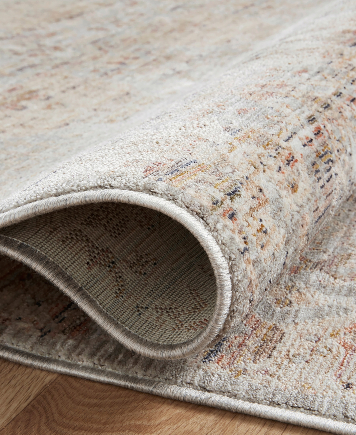 Amber Lewis Loloi Ojai Oja-01 Area Rug - Gray