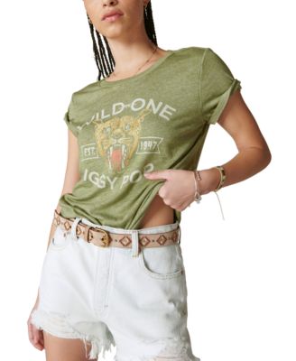Lucky Brand - Women's Iggy Pop Wild One Classic Crewneck T-Shirt