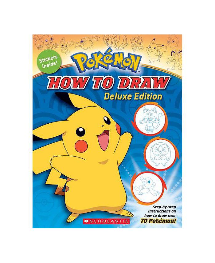 How To Draw Pokemon Deluxe Edition - By Maria S. Barbo (paperback) : Target