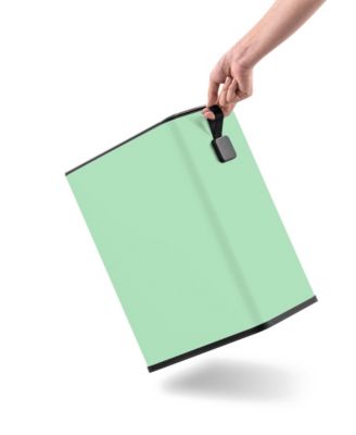 10L / 2.6 Gallon Slim Step Can - Shiny Mint