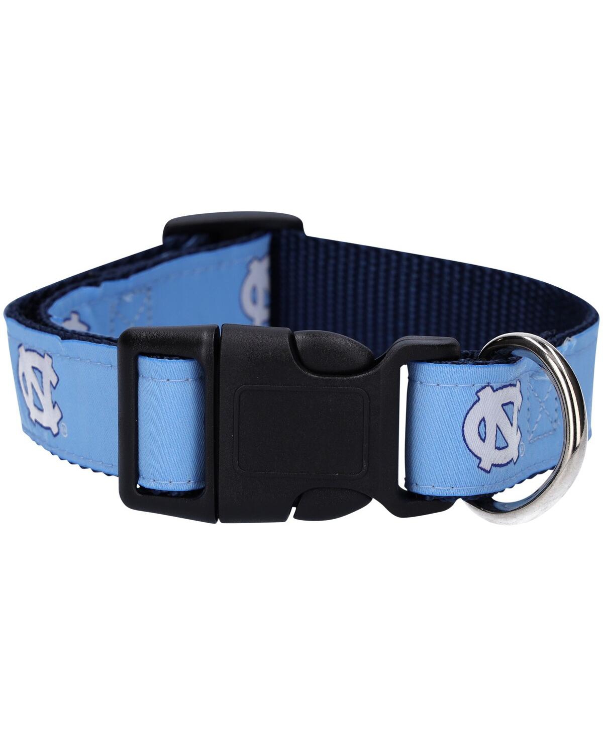 North Carolina Tar Heels 1" Regular Dog Collar - Blue
