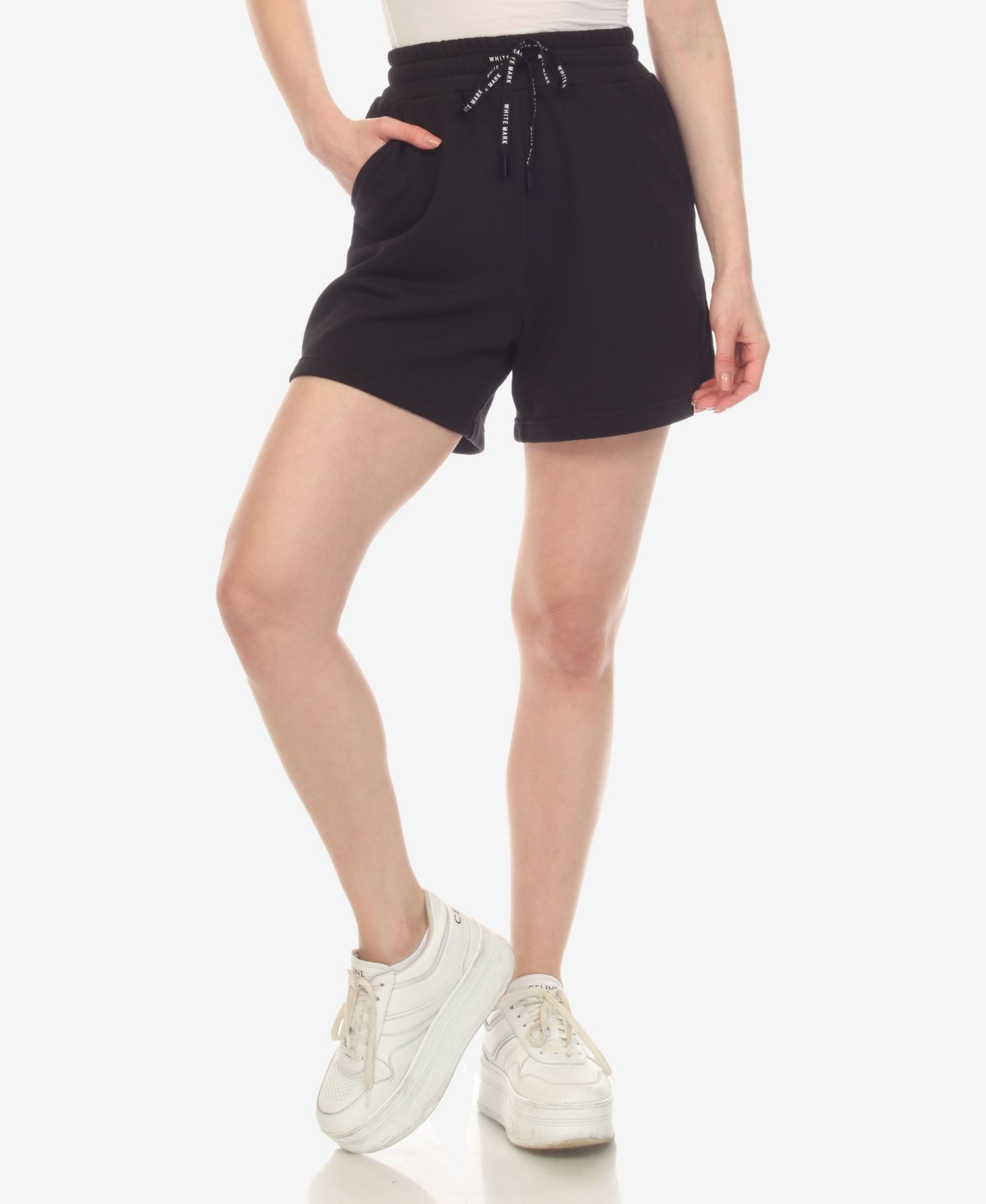 Women's Super Soft Drawstring Waistband Sweat Shorts