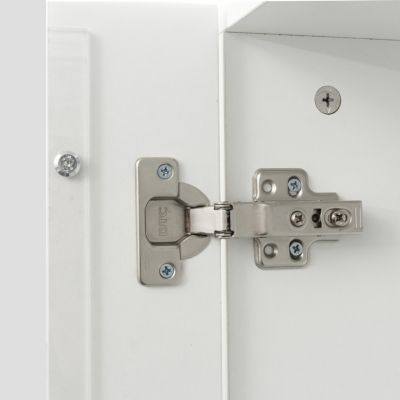 Streamdale Side Cabinet with Aluminum Strip Lamp