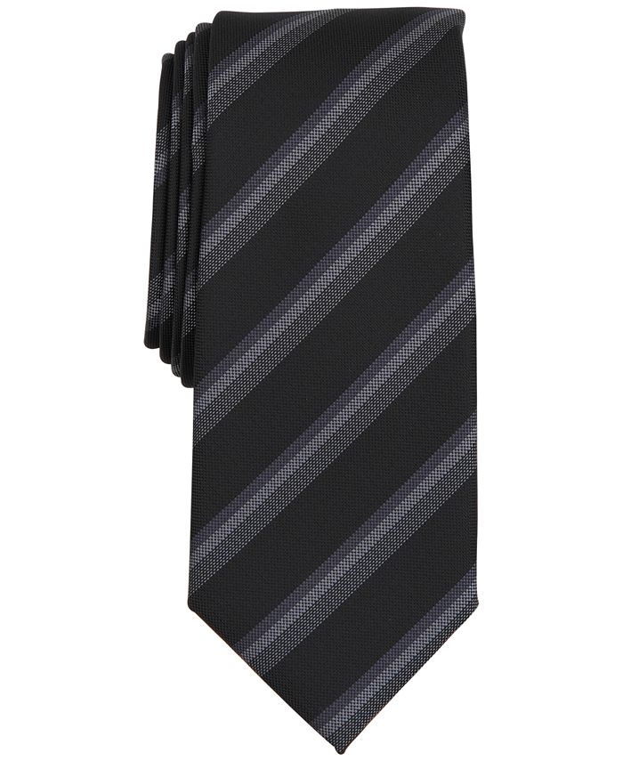 Alfani Men's Florence Stripe Tie, Created for Macy's - Macy's