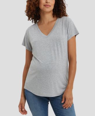 NOM Maternity - Women's The Nursing V-Neck Tee