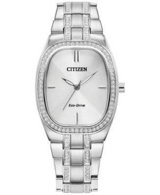 ★レア逆輸入★Citizen Eco Drive Ladies Watch Citizen Eco-Drive Chandler Women's Ceramic Accents Watch