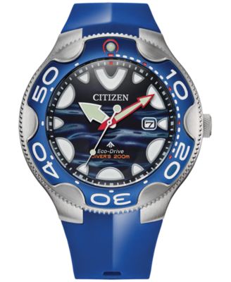 Citizen - Men's Promaster Orca Light Blue Strap Watch 46mm