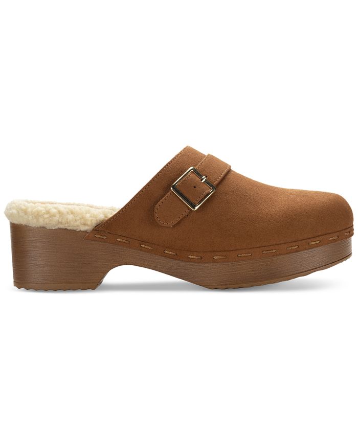 Style & Co Dakotaa SlipOn Buckled Cozy Clogs, Created for Macy's Macy's