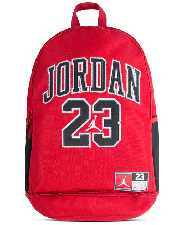 Nike Jordan Heritage Mesh Jersey Dress In White/gym Red/black
