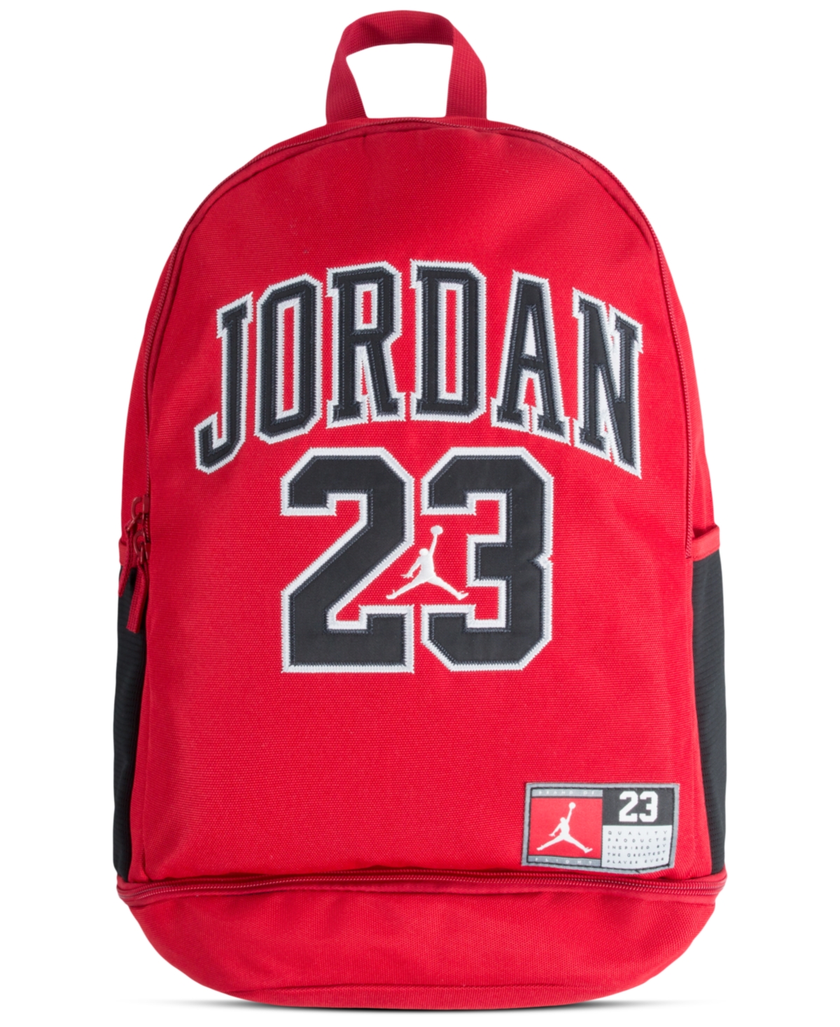 Nike Jordan Jersey Backpack In Gym Red