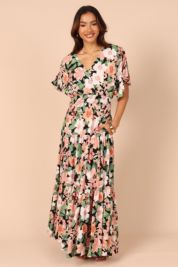 Peach dress hotsell macys