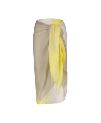 Color Block Stripe Scarf