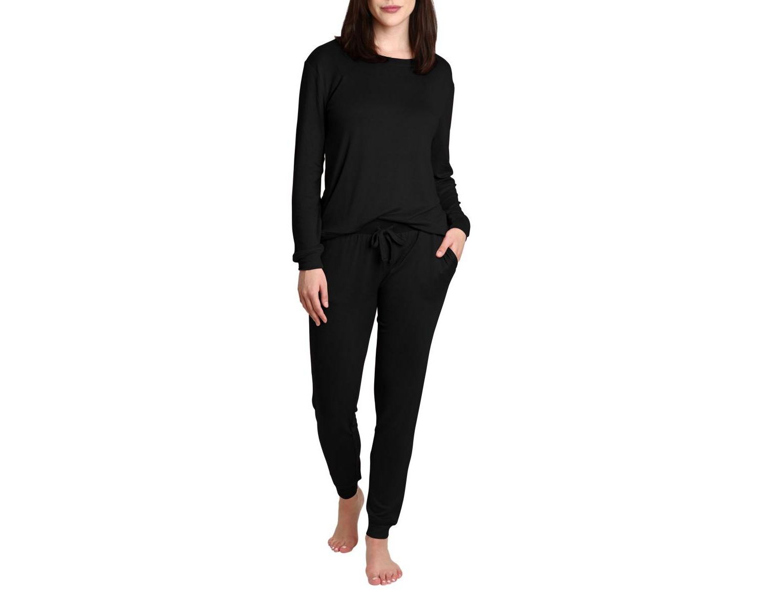 Women's Crew Neck Top with Jogger