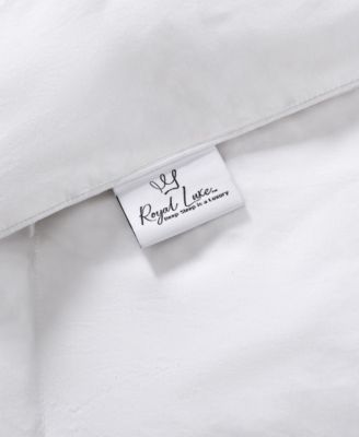 All Season Warmth White Goose Feather and Down Fiber Comforter, Full/Queen, Exclusively at Macy’s