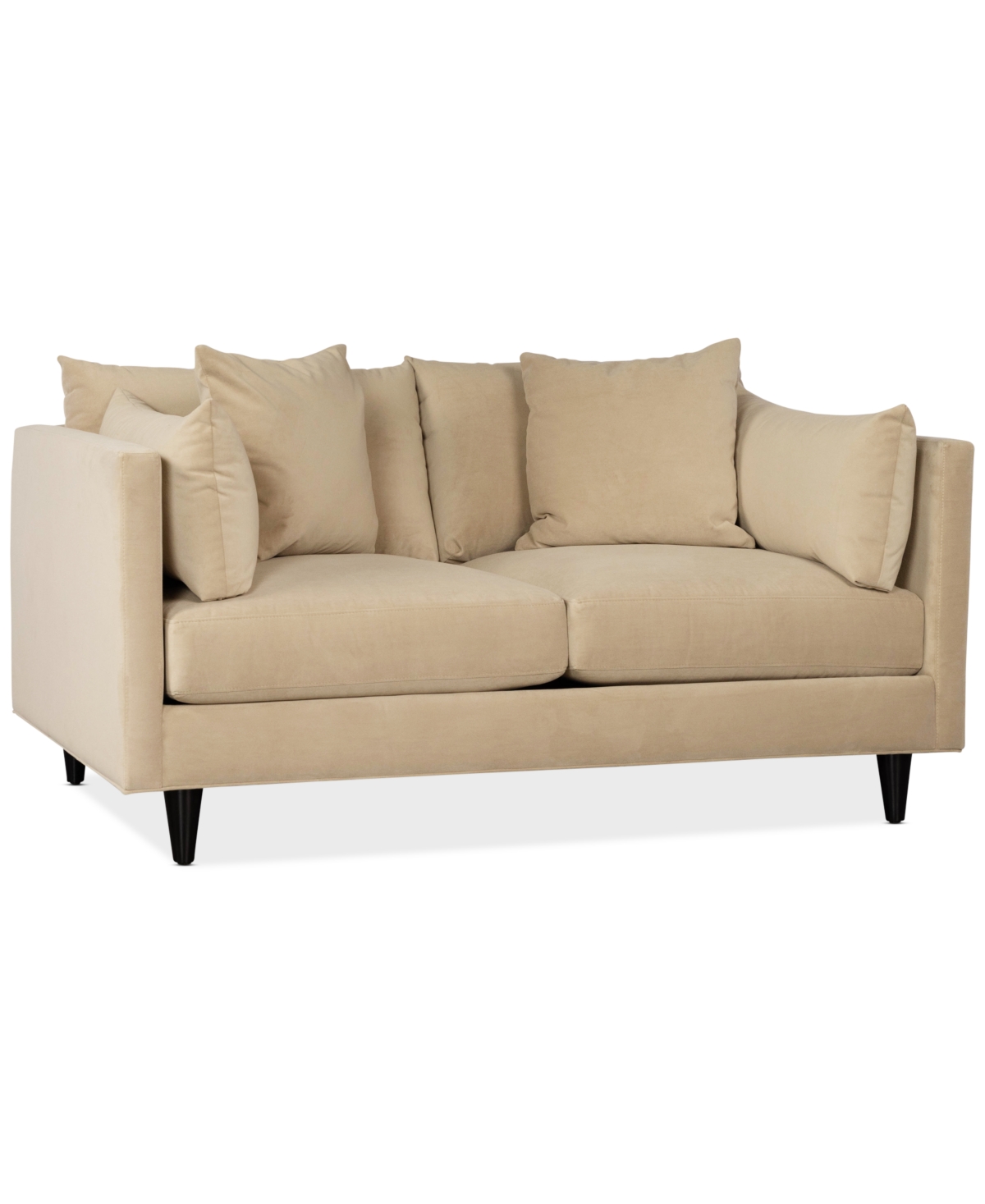 Furniture Jerett 71" Fabric Condo Sofa, Created For Macy's In Toast