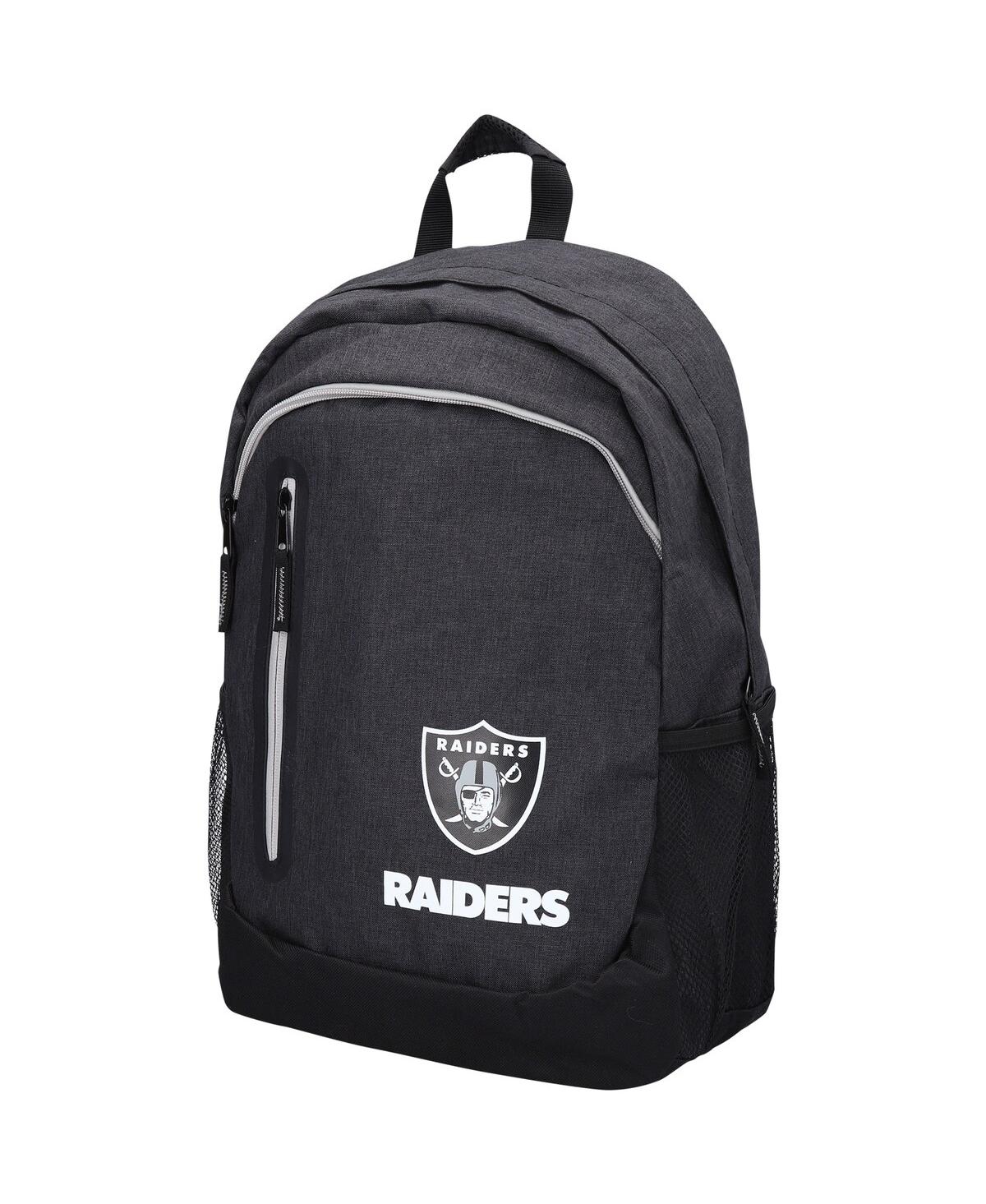FOCO YOUTH BOYS AND GIRLS FOCO BLACK LAS VEGAS RAIDERS BOLD COLOR BACKPACK