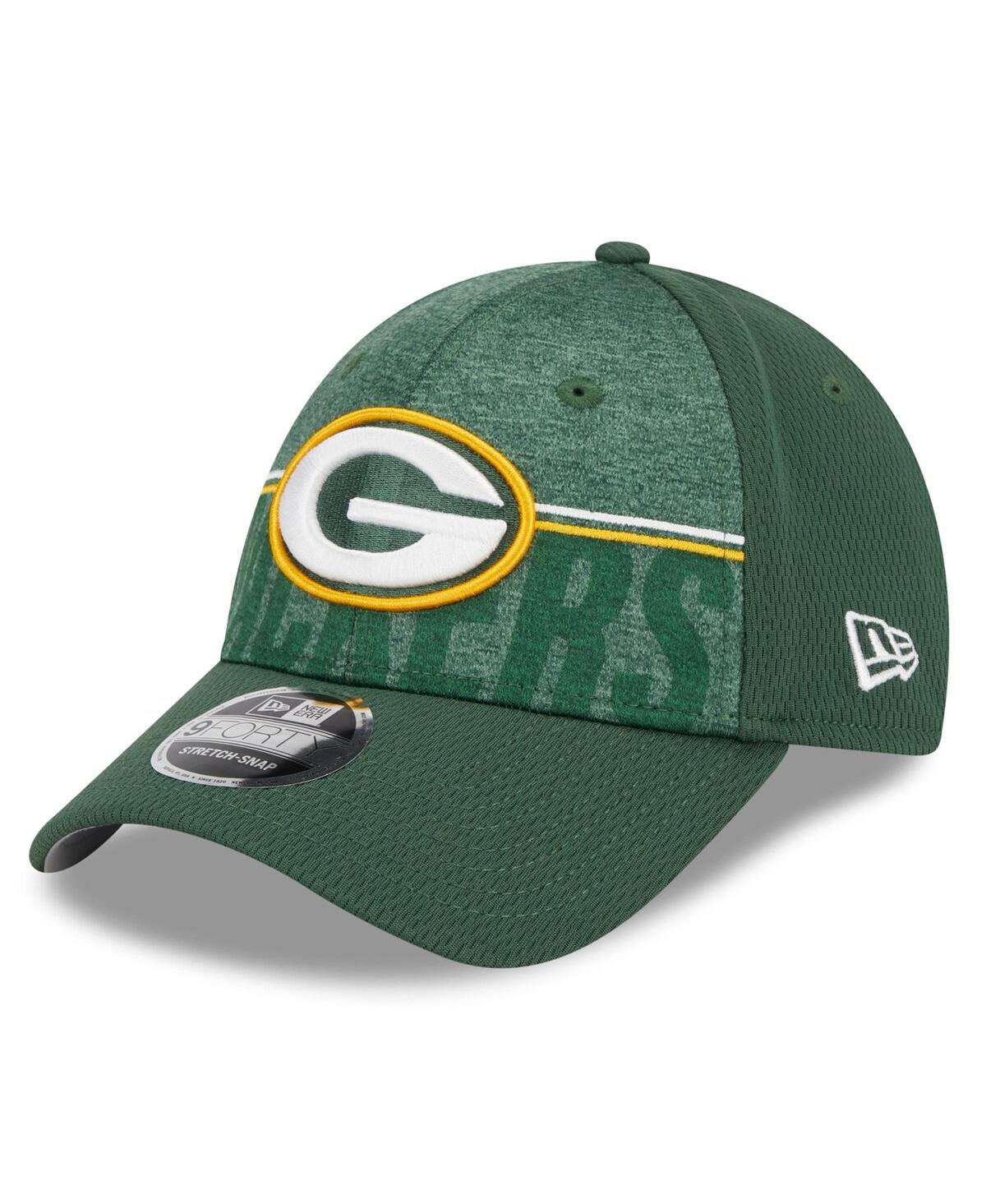 Shop New Era Men's  Green Green Bay Packers 2023 Nfl Training Camp 9forty Adjustable Hat