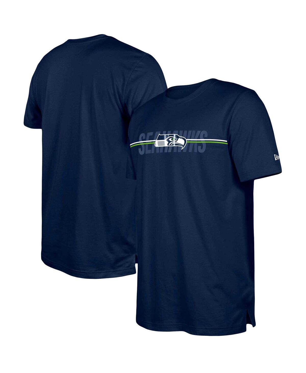 Shop New Era Men's  College Navy Seattle Seahawks 2023 Nfl Training Camp T-shirt