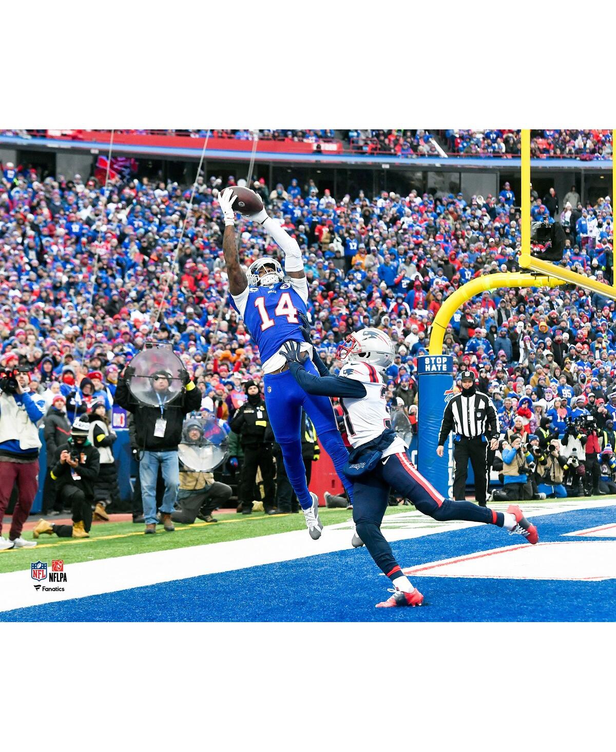 Fanatics Authentic Stefon Diggs Buffalo Bills Unsigned Makes A Touchdown Grab Photograph In Multi