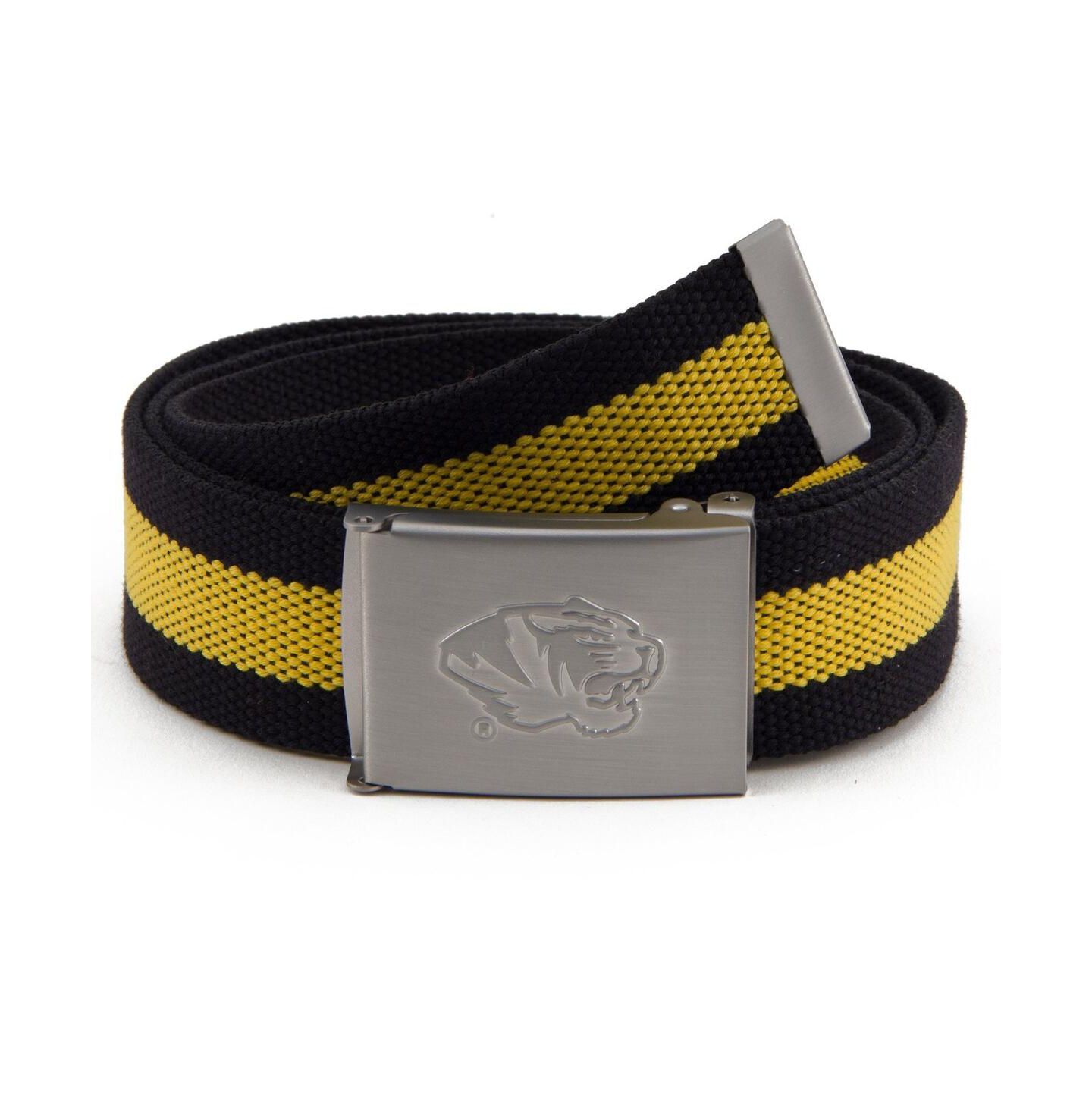 Мужской ремень Eagles Wings Missouri Tigers Fabric Belt — фото 1