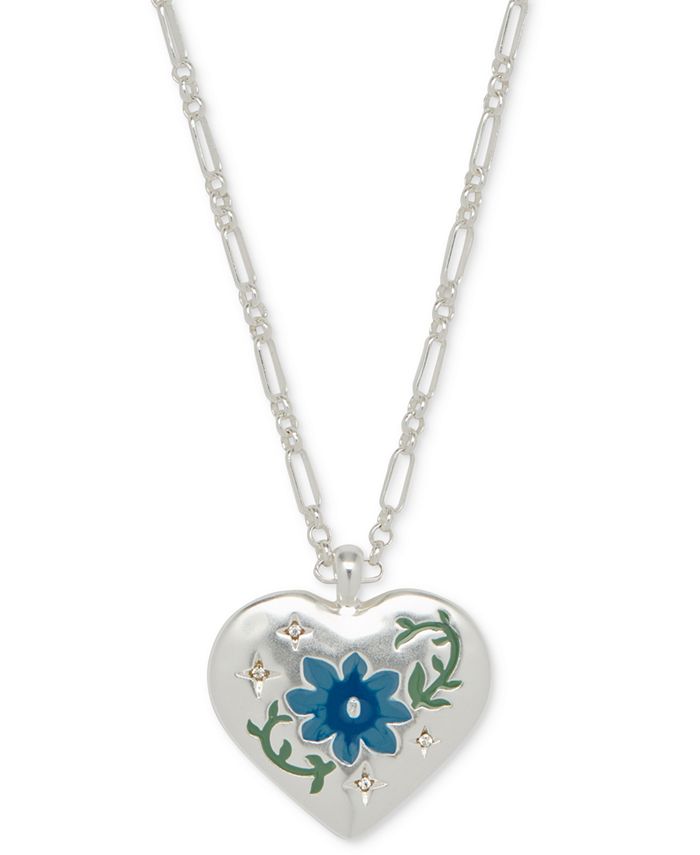 Lucky brand cheap flower necklace