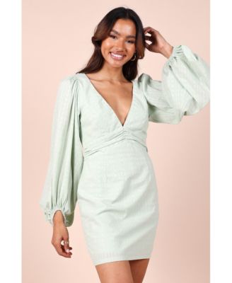 Petal and Pup Women's Emilina Long Sleeve Mini Dress - Macy's