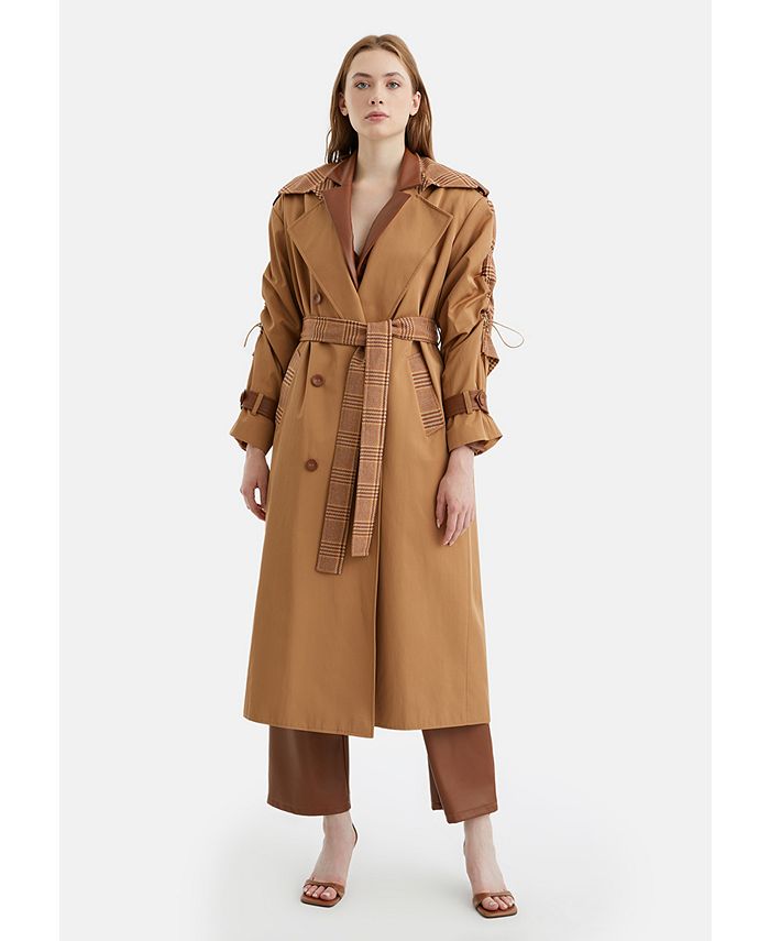 Macys trench coats 2025