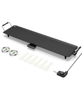 Electric Teppanyaki Table Top Grill Griddle BBQ Barbecue