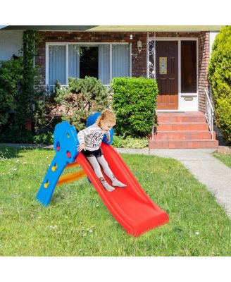 Children Kids Junior Folding Climber Play Slide Indoor Outdoor Toy Easy Store