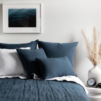 26" x 26" French Linen Euro Pillow with removable Sham