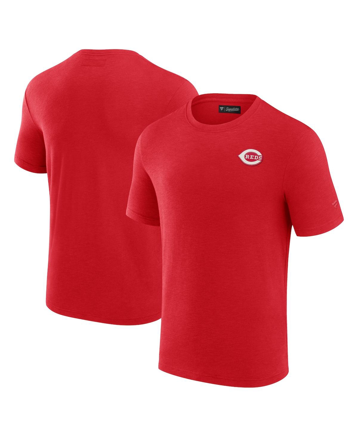 Men's Fanatics Signature Red Cincinnati Reds Modal Short Sleeve T-shirt - Red