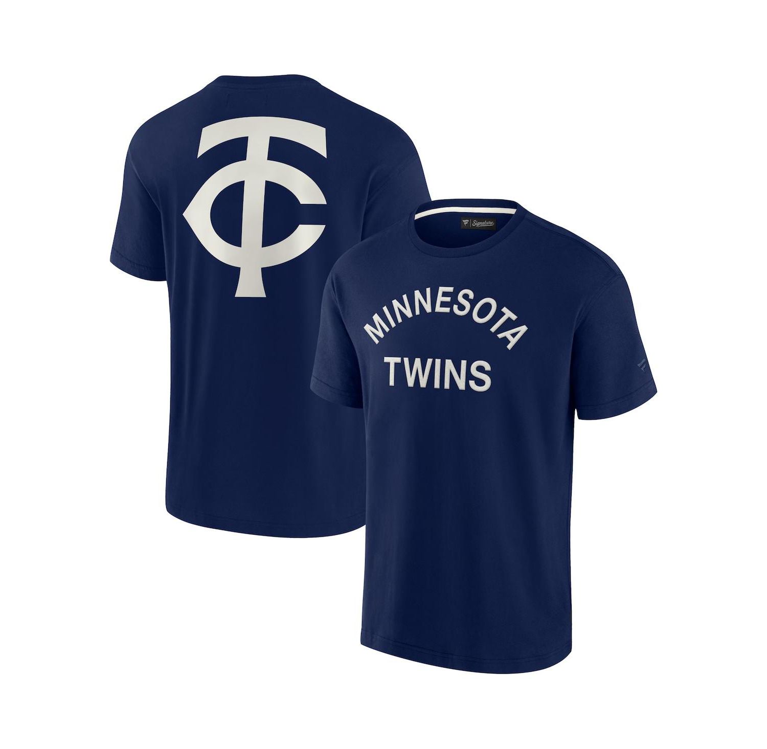 Men's and Women's Navy Minnesota Twins Super Soft Short Sleeve T-shirt