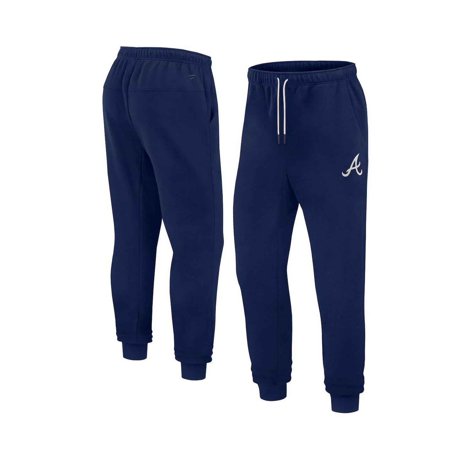 Men's and Women's Navy Atlanta Braves Super Soft Fleece Jogger