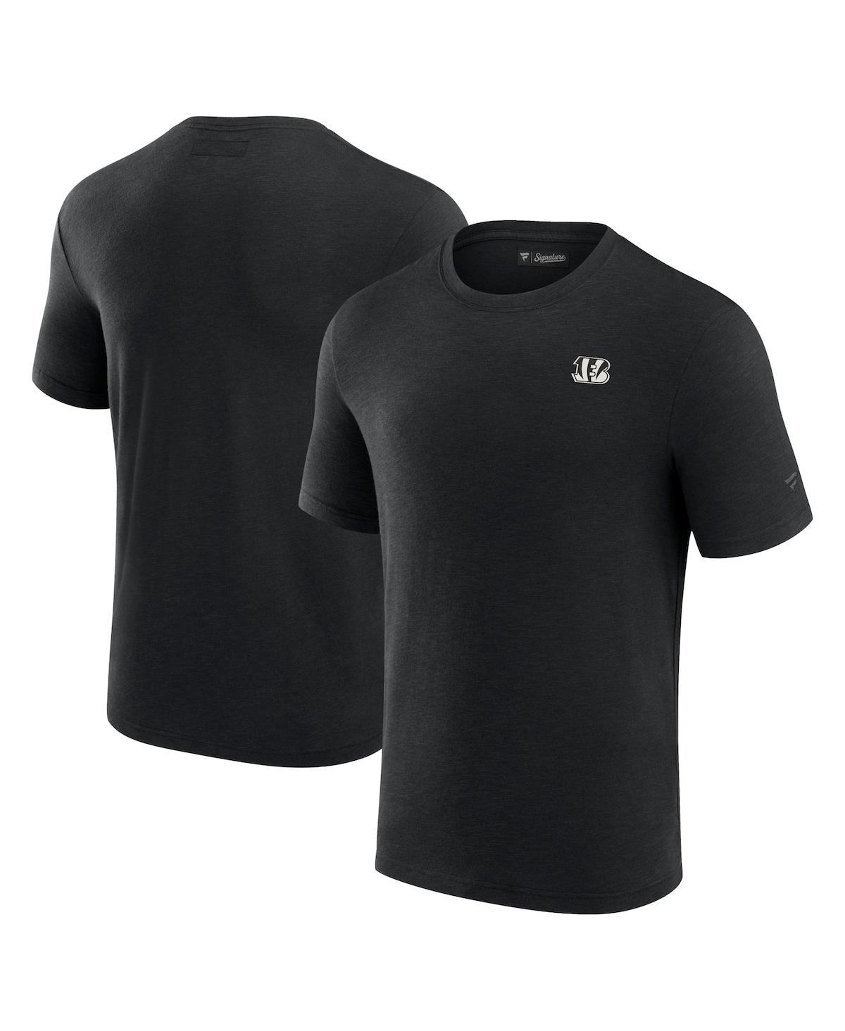 Men's Fanatics Signature Black Cincinnati Bengals Modal Short Sleeve T-shirt - Black
