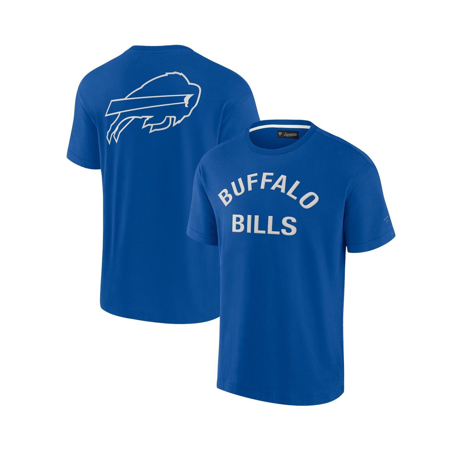 Men's and Women's Royal Buffalo Bills Super Soft Short Sleeve T-shirt