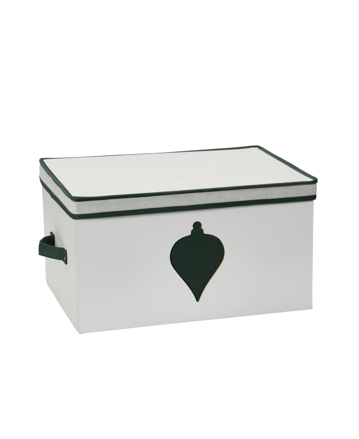 Household Essentials Ornament Chest 24 Pocket In Cream